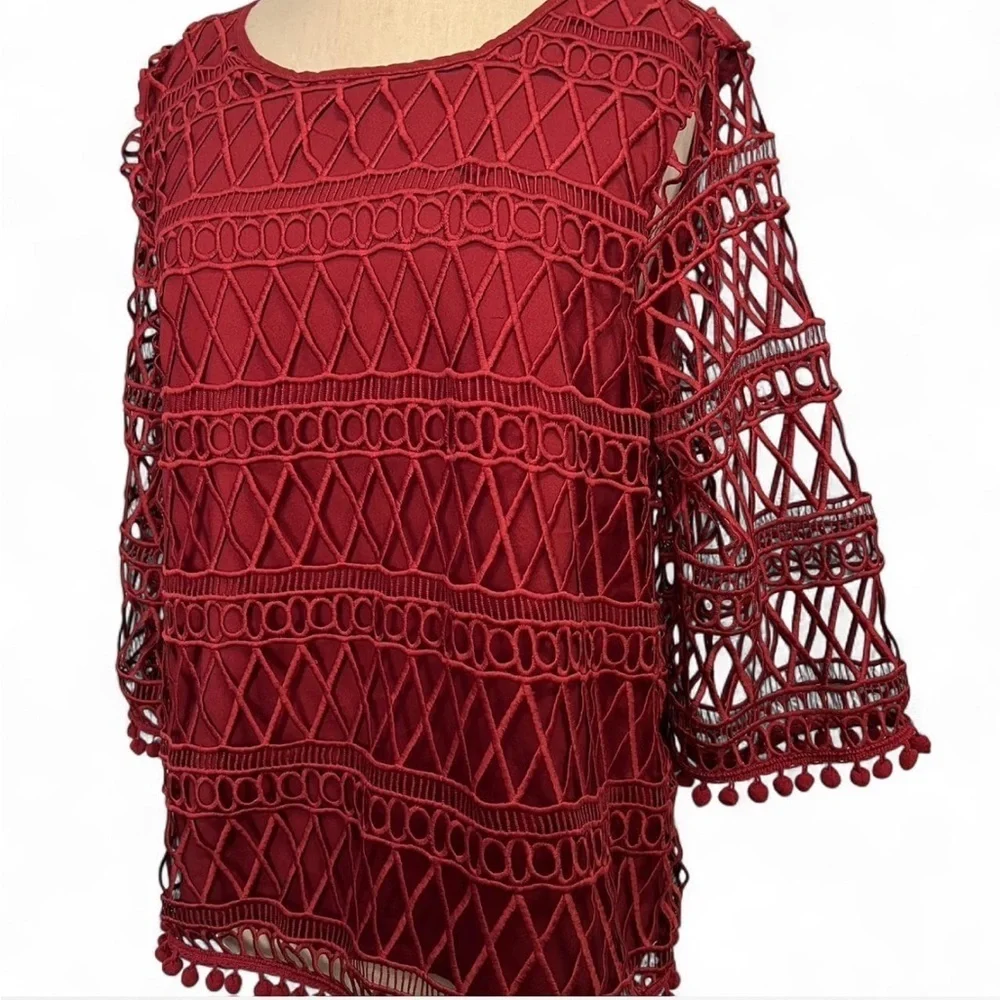 Tularosa Cannes’ Blouse in Clay Size Small